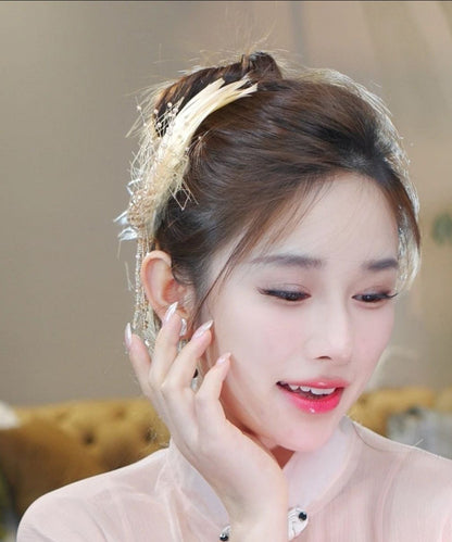 Hairpin Tassel Hair Vogue Gold Alloy Chicken