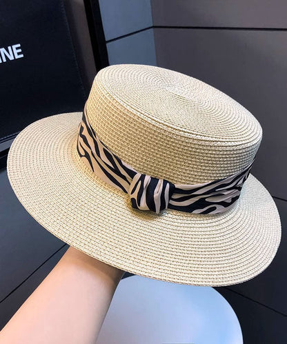 Straw Khaki Woven Versatile Cloche Women Hat