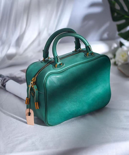 Bag Leather Orange Doctor Capacity Large Women