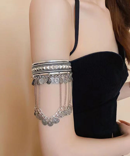 Women Sterling Silver Tassel Arm Chain II015