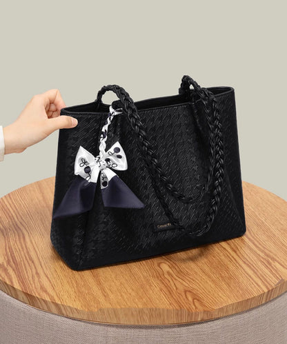 Leather Bags Large Capacity White Women Faux Shoulder