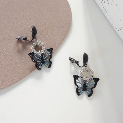 Dangle Butterfly Earring Alloy