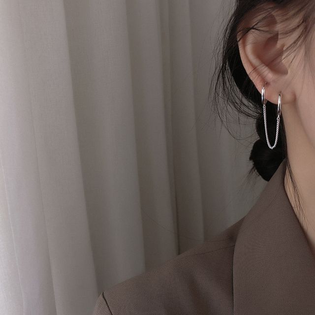 Earring Hoop Double Piercing