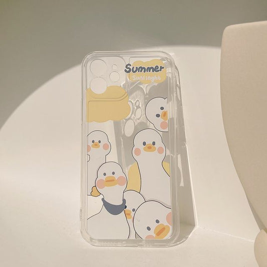 Case Duck Transparent Phone