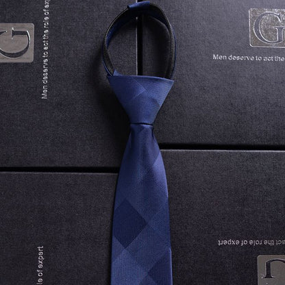 Striped No Tie Neck Tie (various designs)