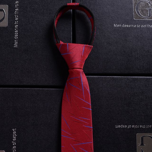 Striped No Tie Neck Tie (various designs)