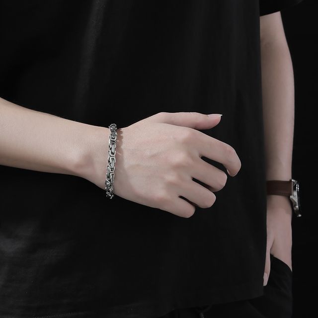 Chunky Chain Stainless Steel Bracelet