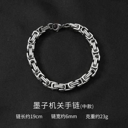 Chunky Chain Stainless Steel Bracelet