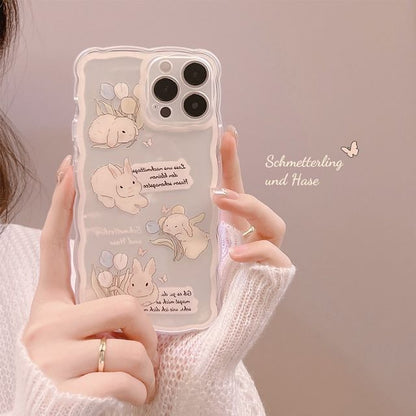 Case Rabbit Transparent Phone