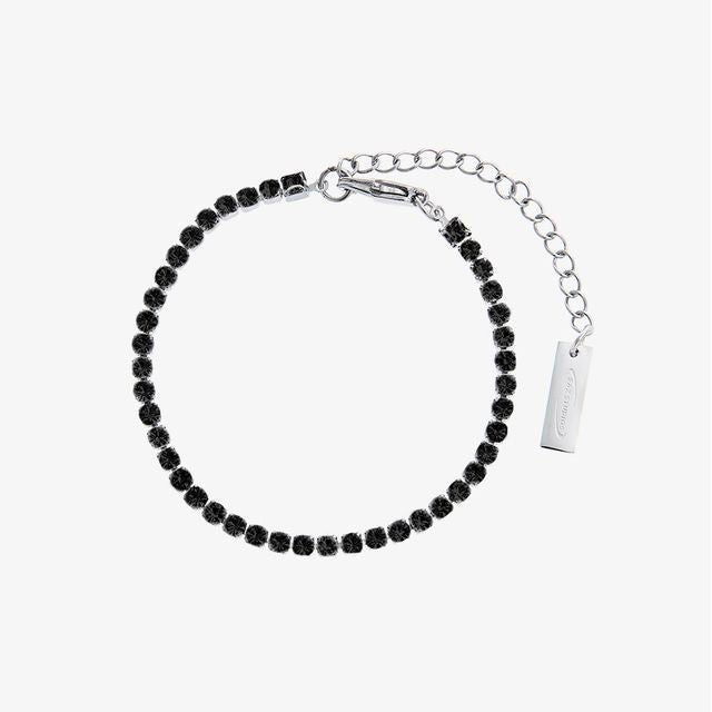 Rhinestone Layered Stainless Steel Bracelet / Necklace