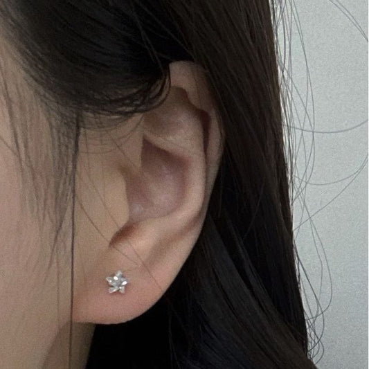 Star Stud Earring Rhinestone