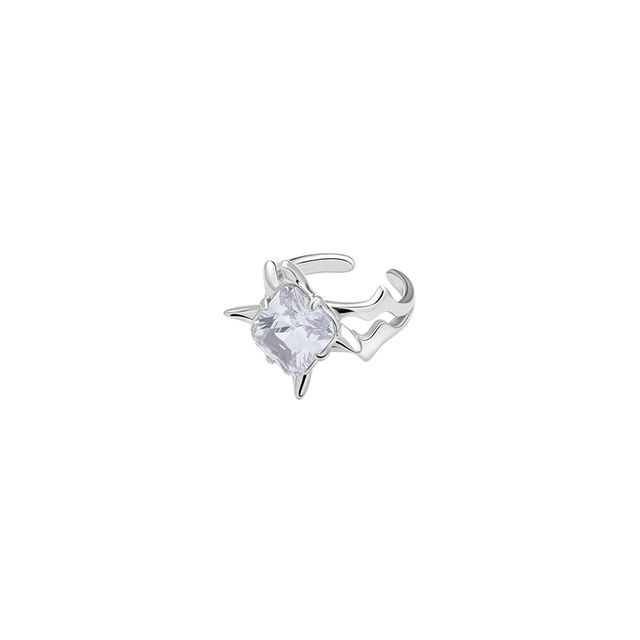 Rhinestone Open Ring / Set