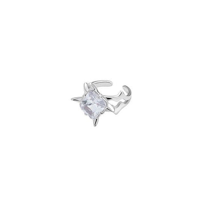 Rhinestone Open Ring / Set