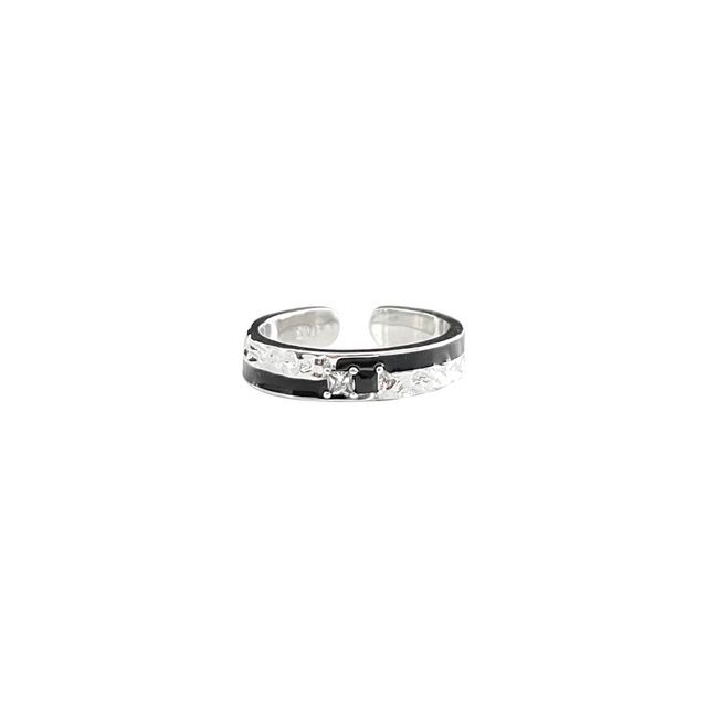 Rhinestone Open Ring