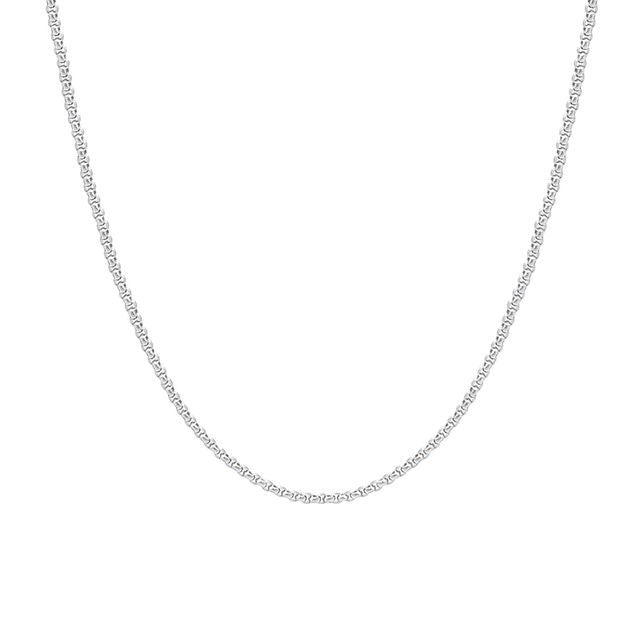 Layered Sterling Silver / Stainless Steel Necklace