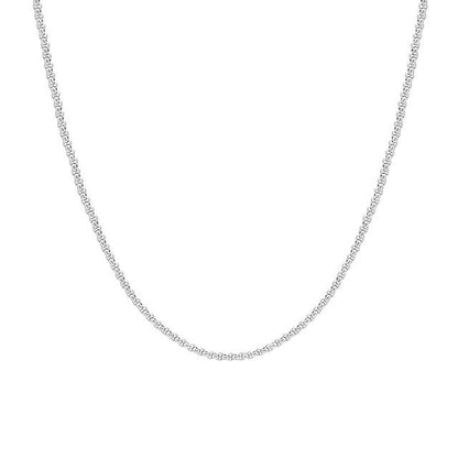 Layered Sterling Silver / Stainless Steel Necklace