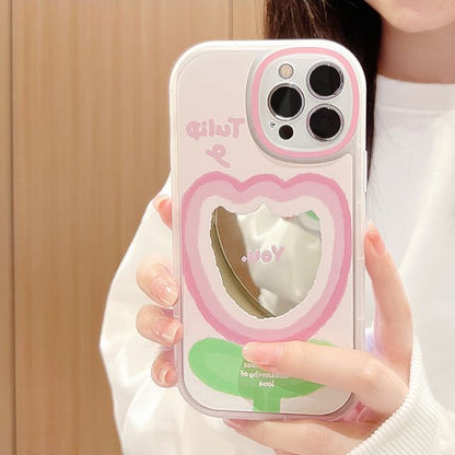 Mirrored Tulip Phone Case