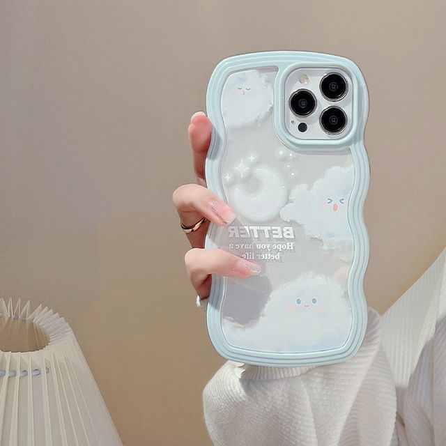 Cloud Case Transparent Phone