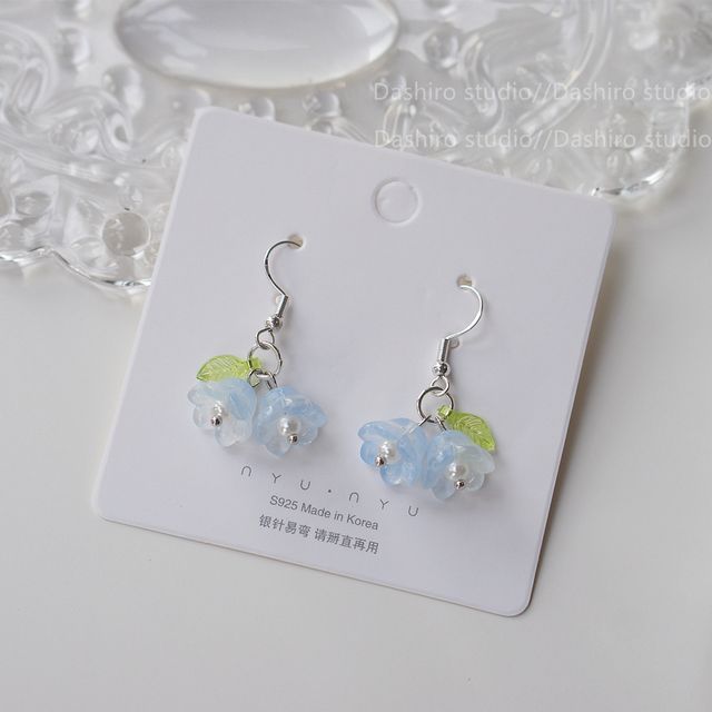 designs) Earring (various Floral Acrylic