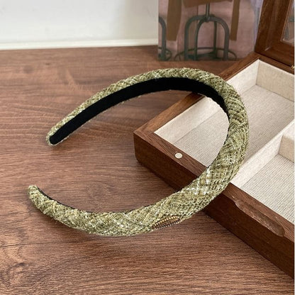 Headband Logo Tweed