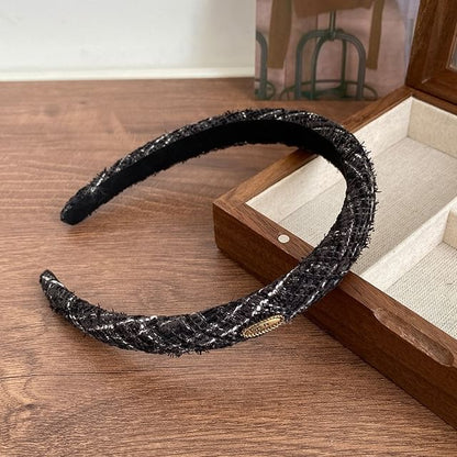 Headband Logo Tweed