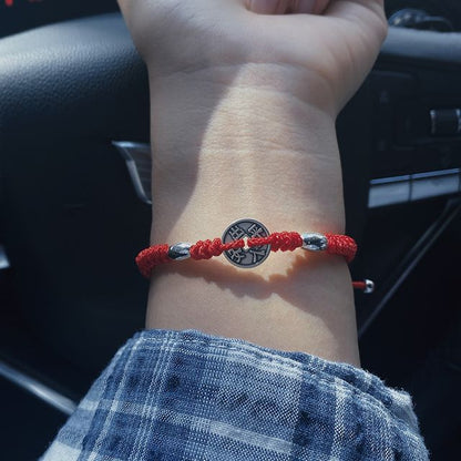 Coin Bracelet Silver String designs) (various
