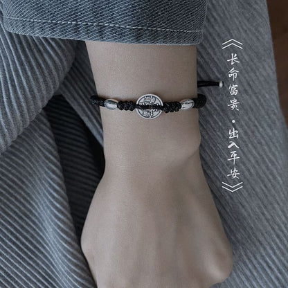 Coin Bracelet Silver String designs) (various