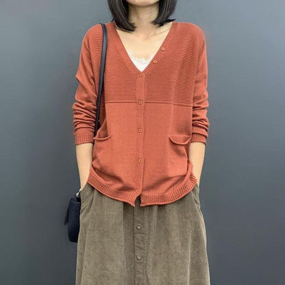 Basic V-Neck Cardigan