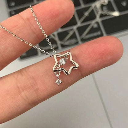 Choker Star Pendant Alloy