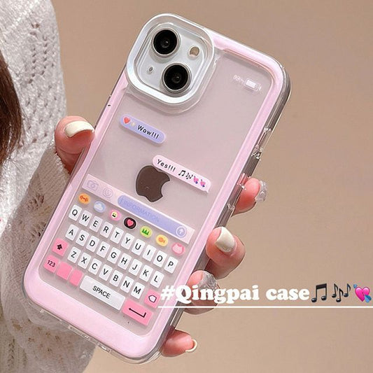 Case Print Phone Keyboard