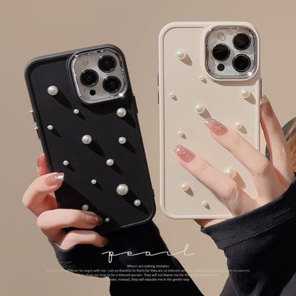 Faux Pearl Phone Case
