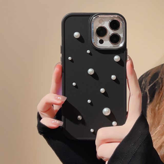 Faux Pearl Phone Case