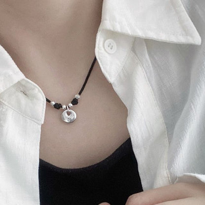 Silver Sterling Simple Necklace Pendant