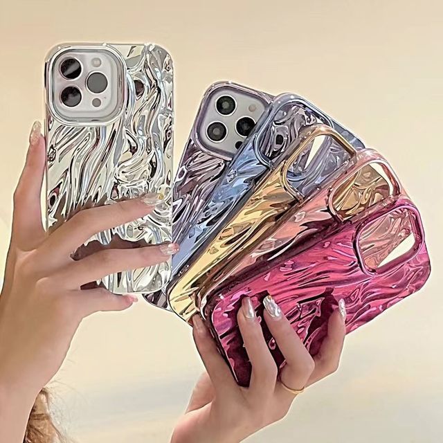 Metallic Phone Case Textured