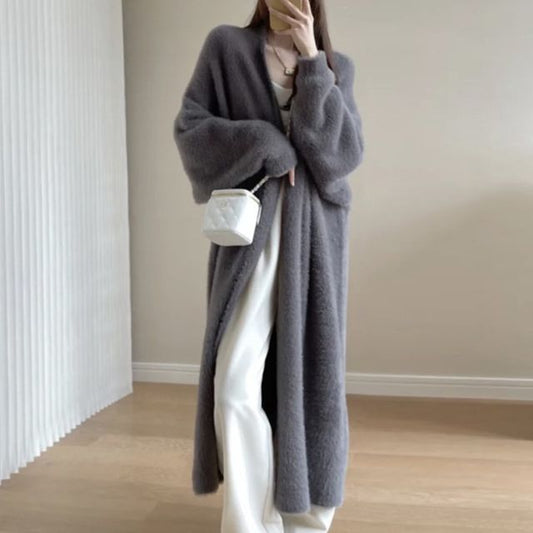 Open Front Knit Cardigan