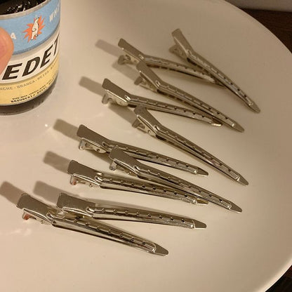 Hair Clip Set Metallic