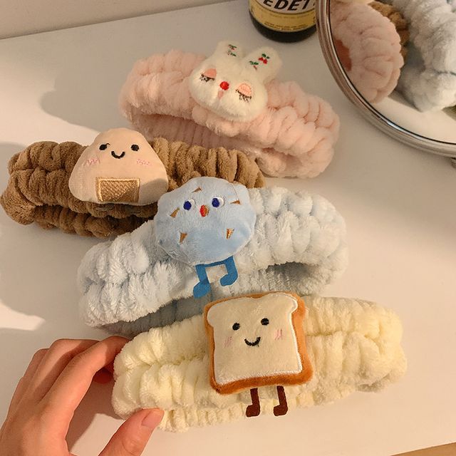 Headband Face Cartoon Wash