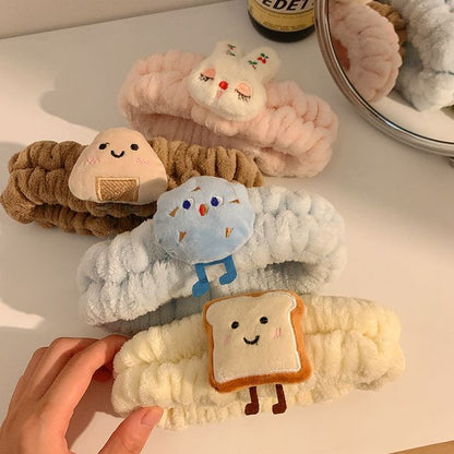Headband Face Cartoon Wash