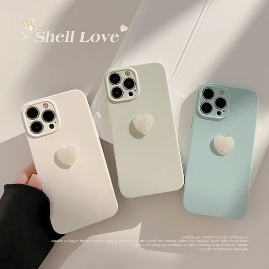 Phone Case Heart Shell
