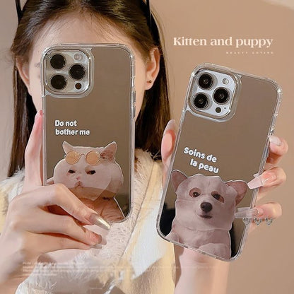 Case Animal Mirrored Phone