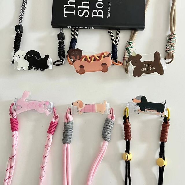 Clip Animal Phone Designs) On Lanyard (Various