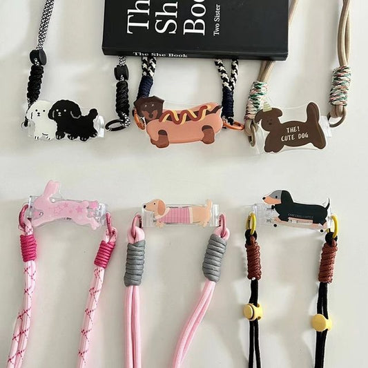 Clip Animal Phone Designs) On Lanyard (Various