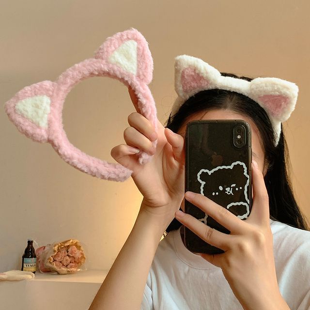 Ear Chenille Cat Headband