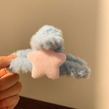 Chenille Star Clamp Hair