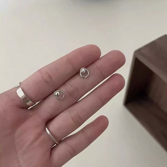 Stud Alloy Earring Bead