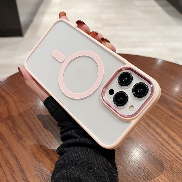 Case Phone MagSafe Transparent