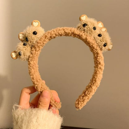 Animal Headband Chenille