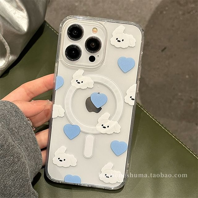 Printed Case Dog Phone