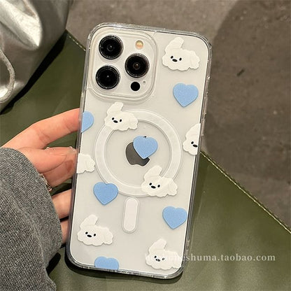 Printed Case Dog Phone