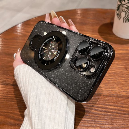 Phone Stand Case Ring Glitter